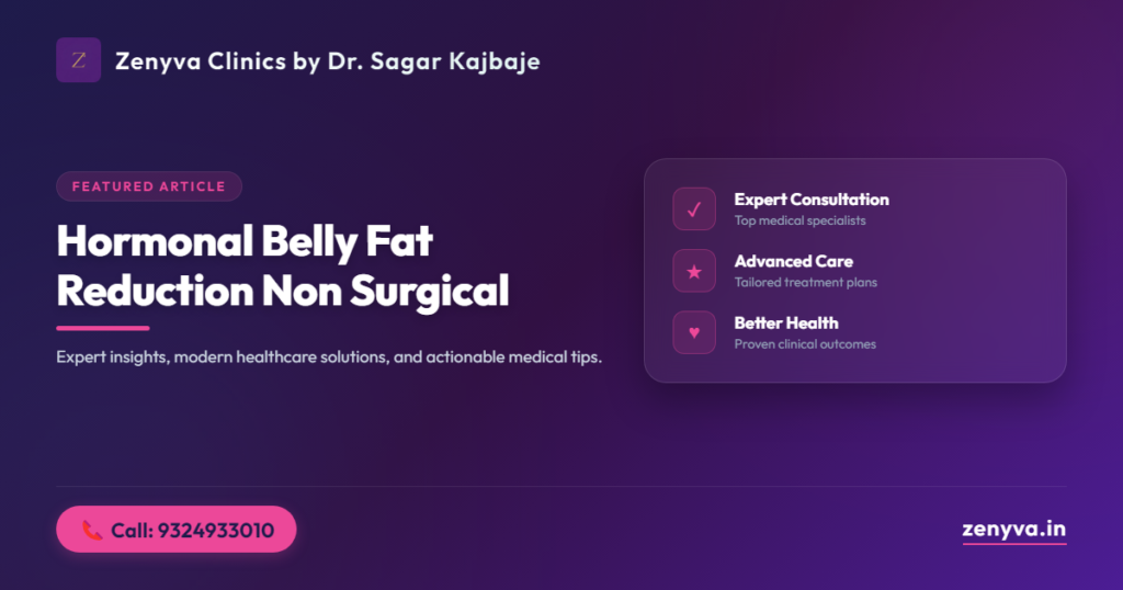 hormonal belly fat reduction non surgical