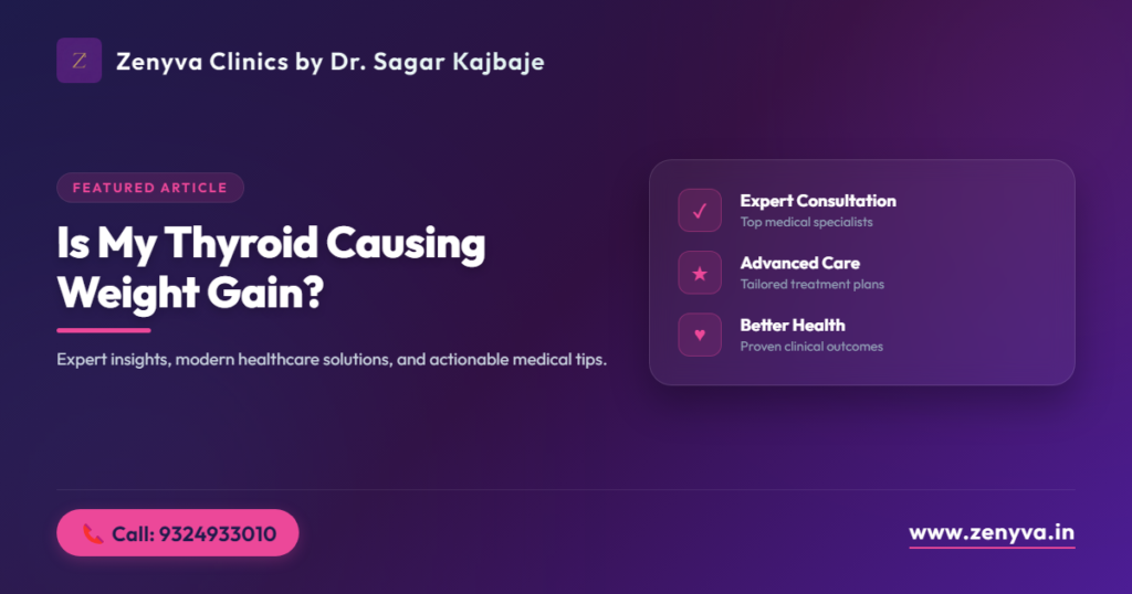 is my thyroid causing weight gain