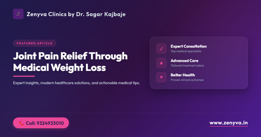 joint pain relief through medical weight loss